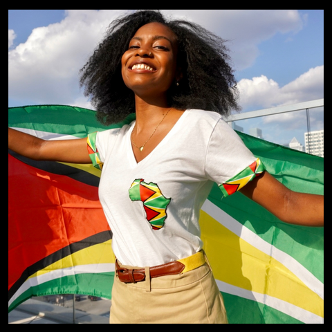 Guyana Flag Unityshirt